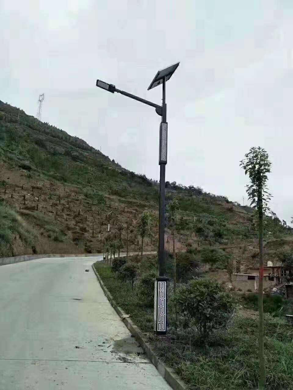 西沙群岛仿古太阳能路灯